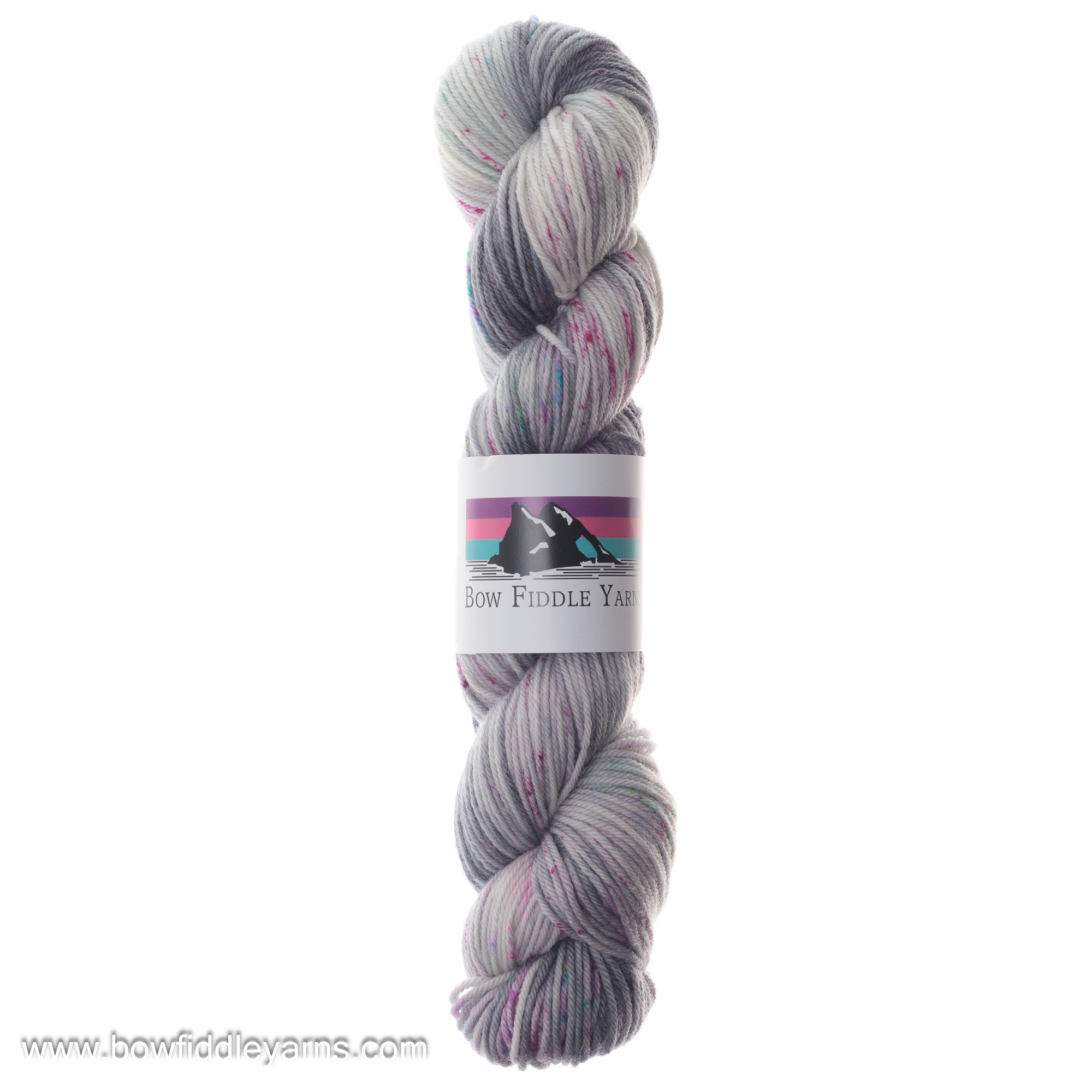 Smoke on the Water 100g DK weight Superwash merino and nylon hand dyed yarn