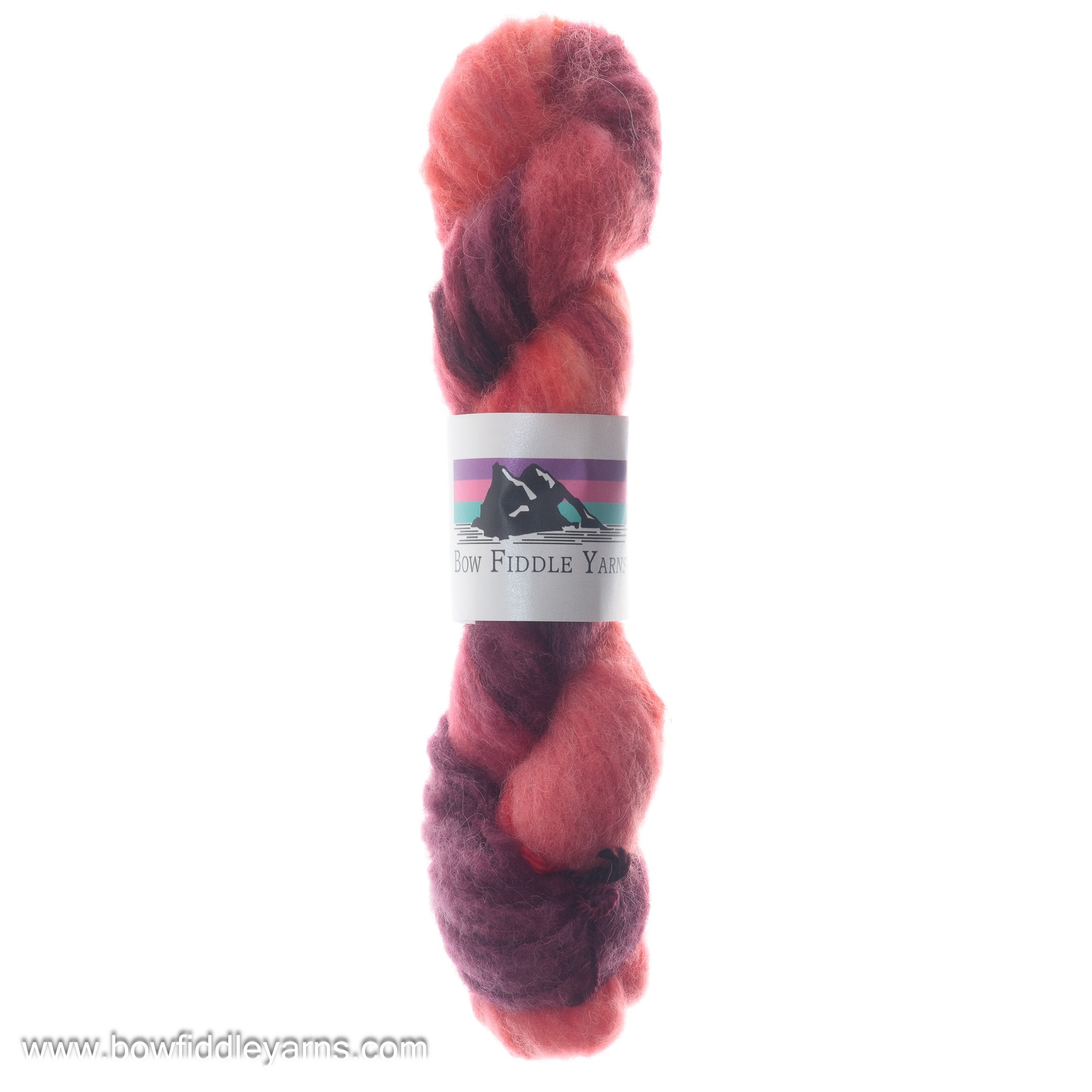 Wine Spill 100% Baby Alpaca - Phat Fluff