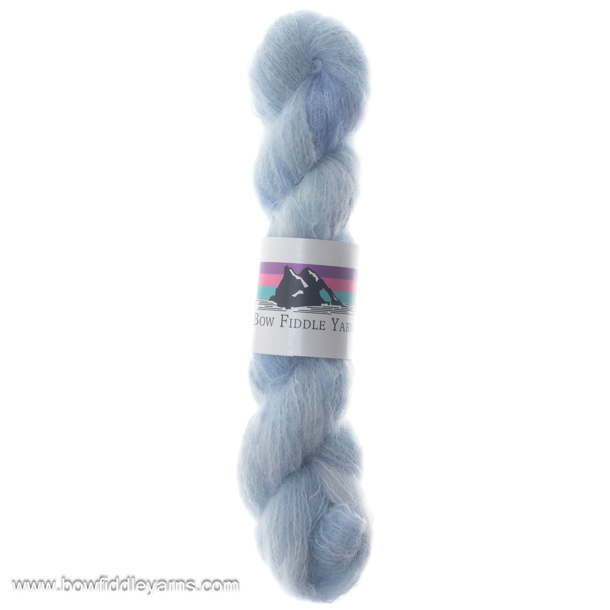 100% Baby Suri Alpaca 50g skeins - Glacier