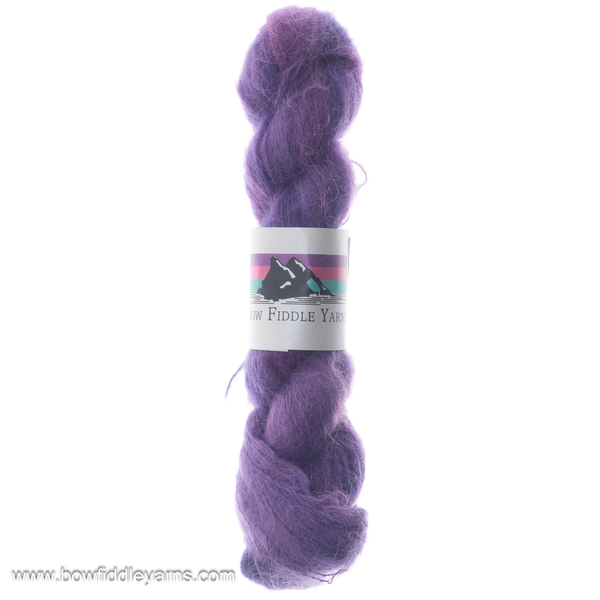 100% Baby Suri Alpaca 50g skeins - Purple Haze