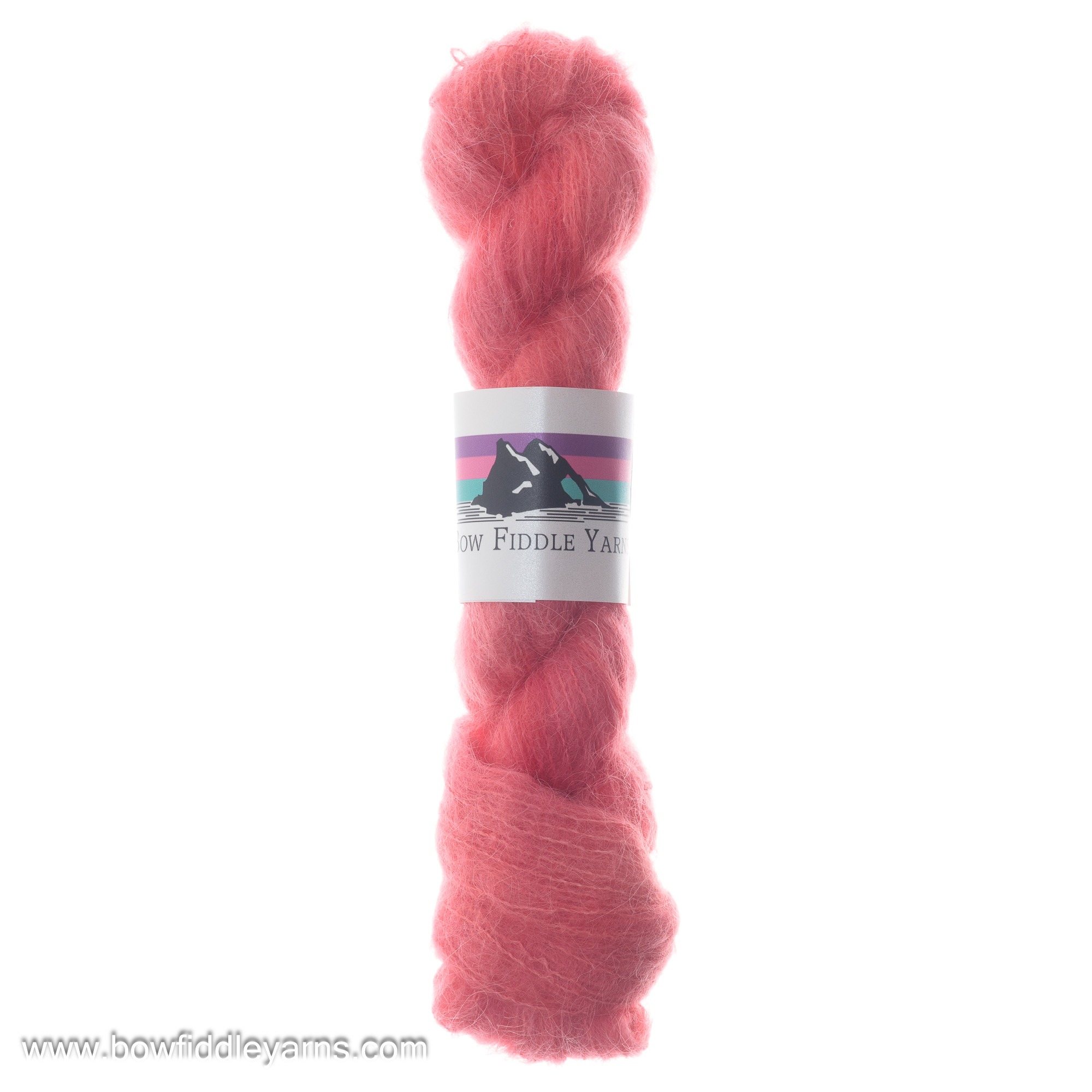 100% Baby Suri Alpaca 50g skeins - Watermelon