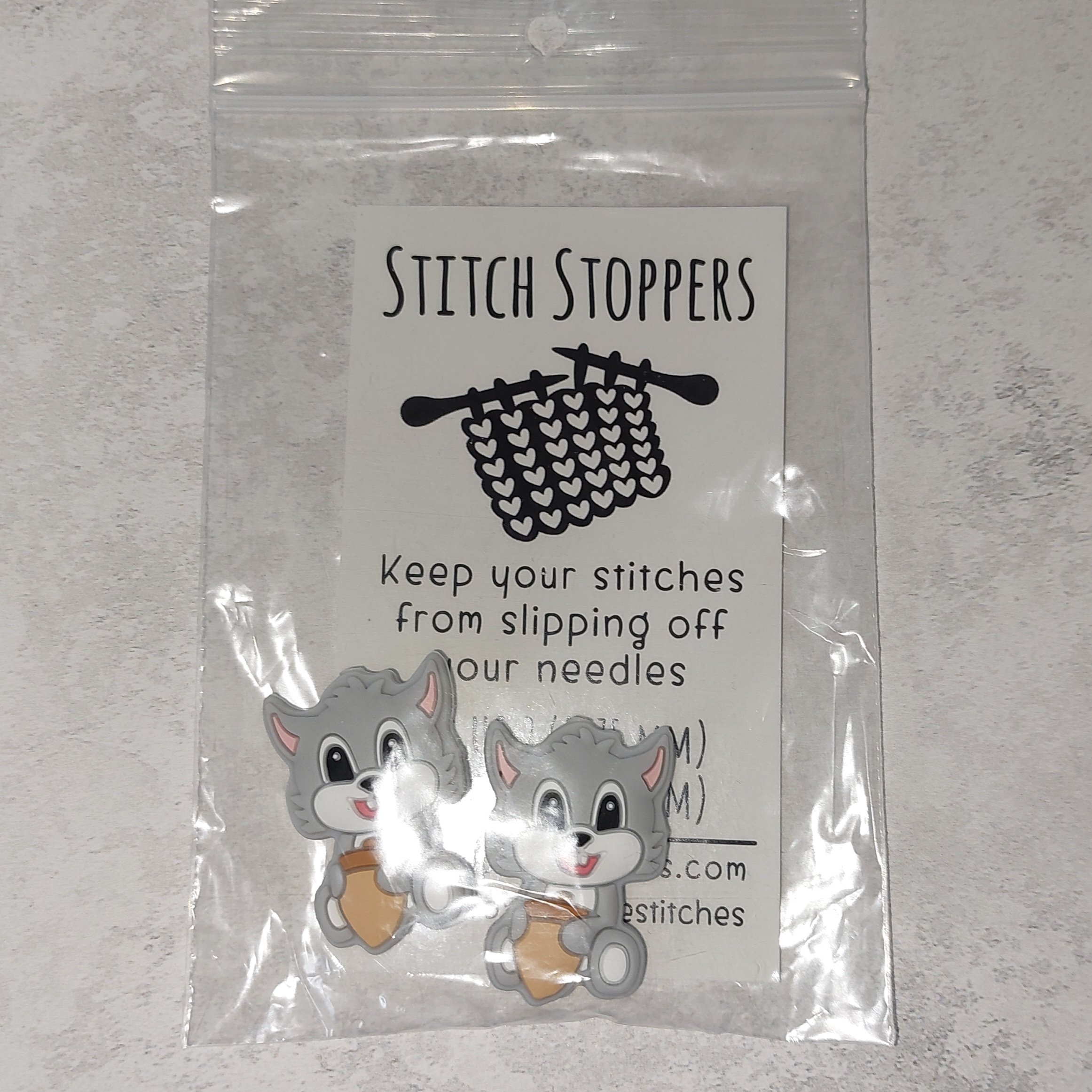 Stitch Stoppers set of 2 - Chipmunk