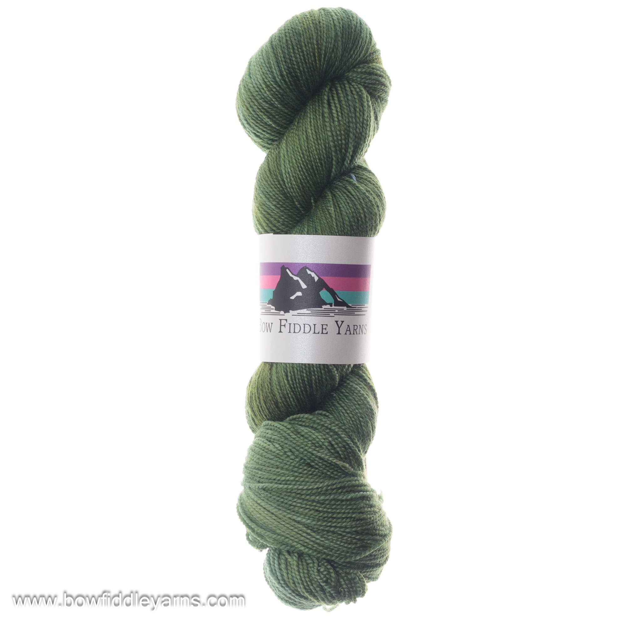 Merino Silk 4ply weight 100g various colourways - Olive