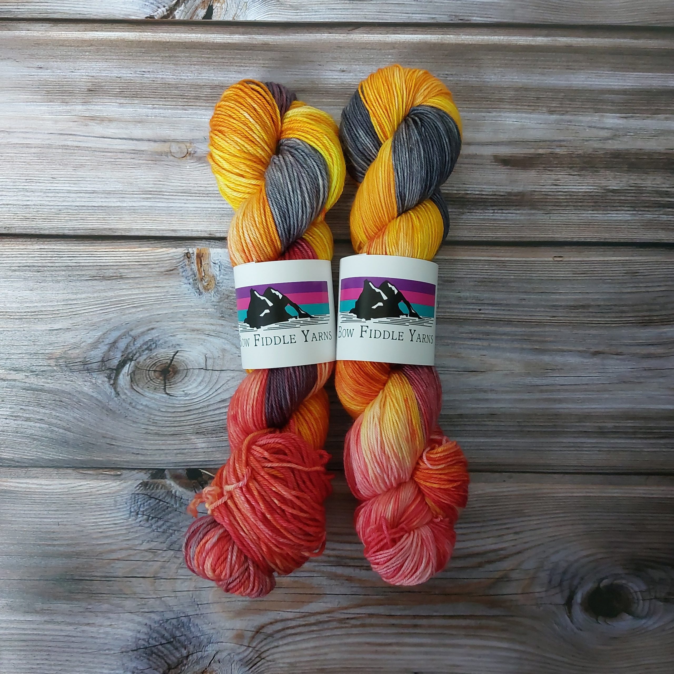 Embers hand dyed yarn various bases available