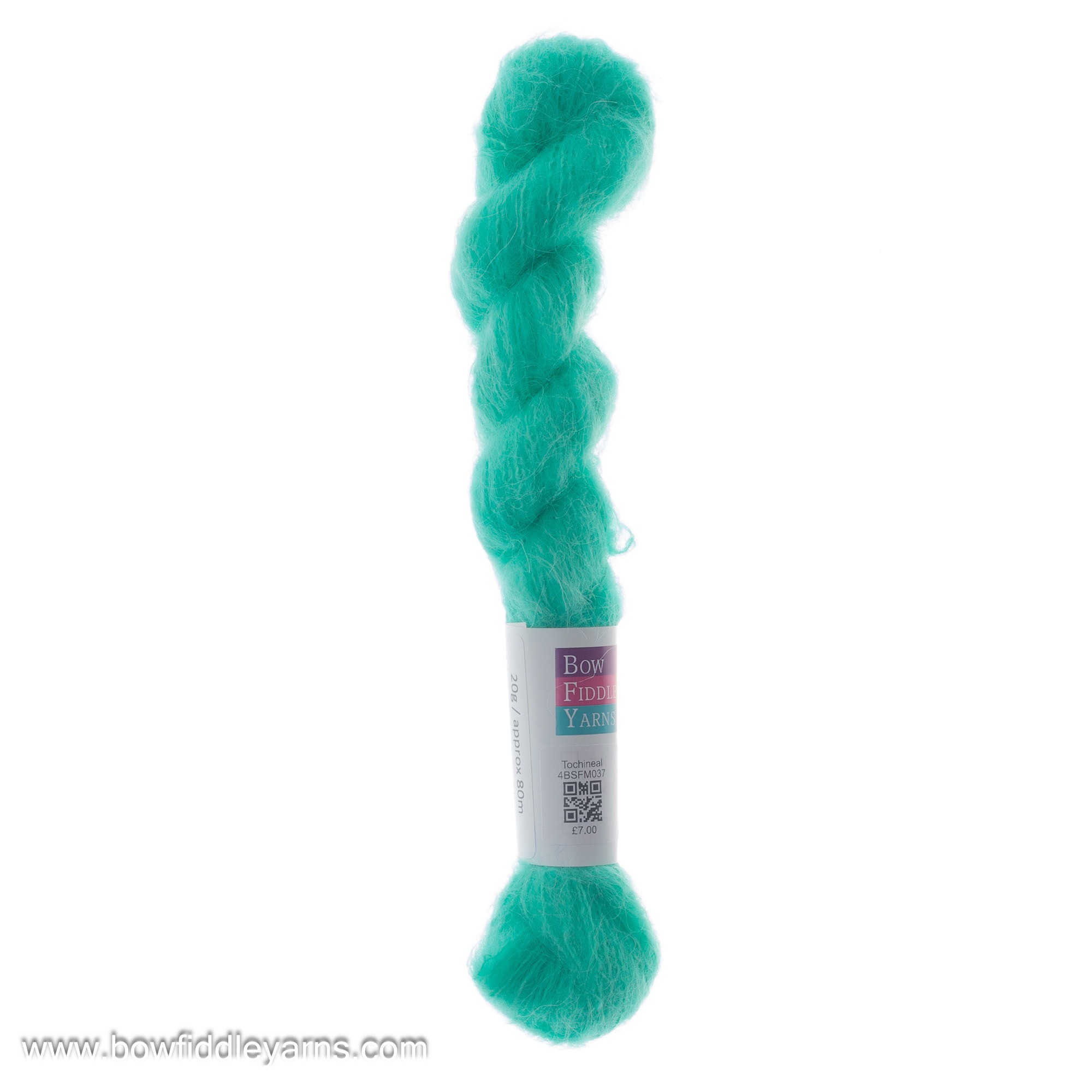 Brushed Suri Fluff 20g minis - Tochineal