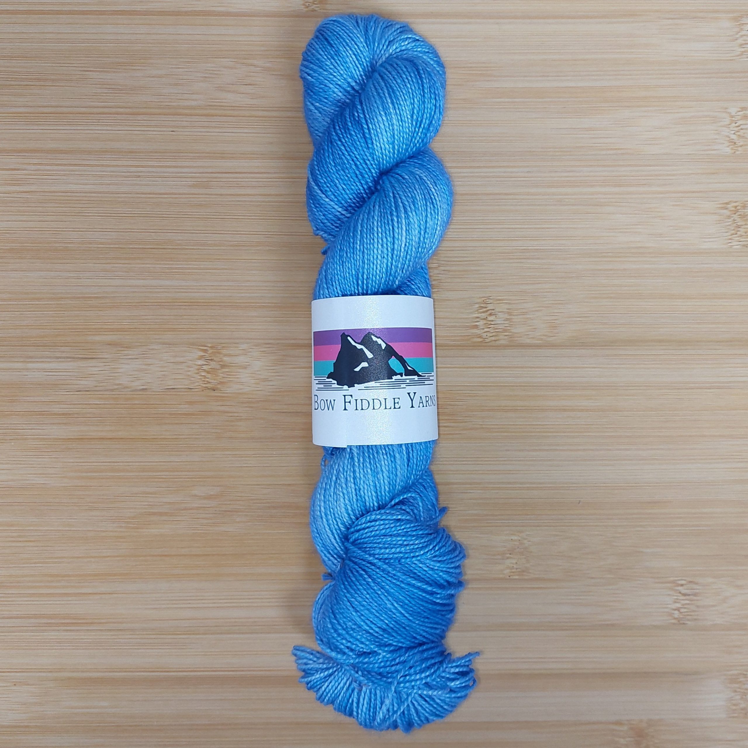 Merino Silk 4ply weight 100g various colourways - Start anew blue