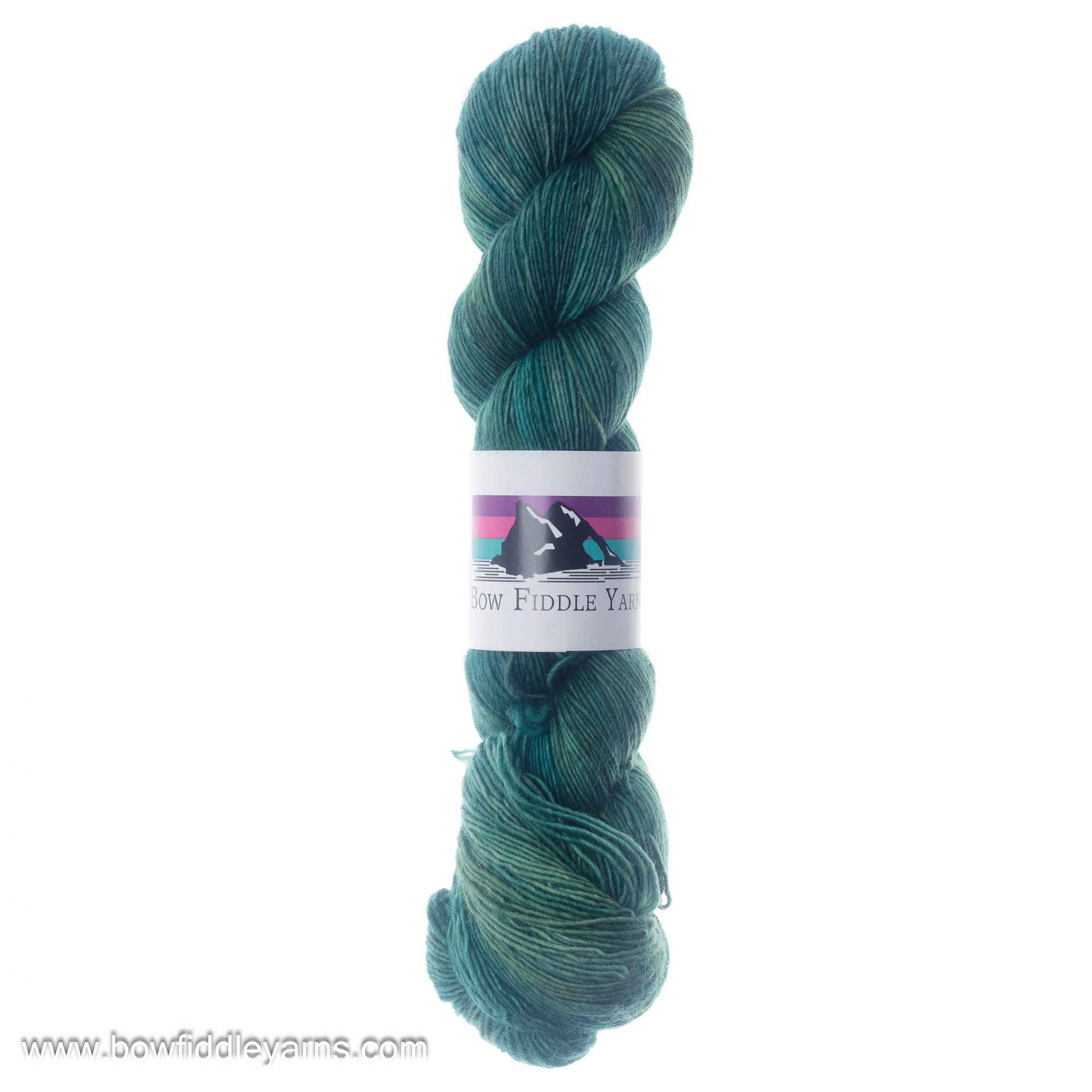 EZ-dye non superwash single ply yarn - Dark Vines