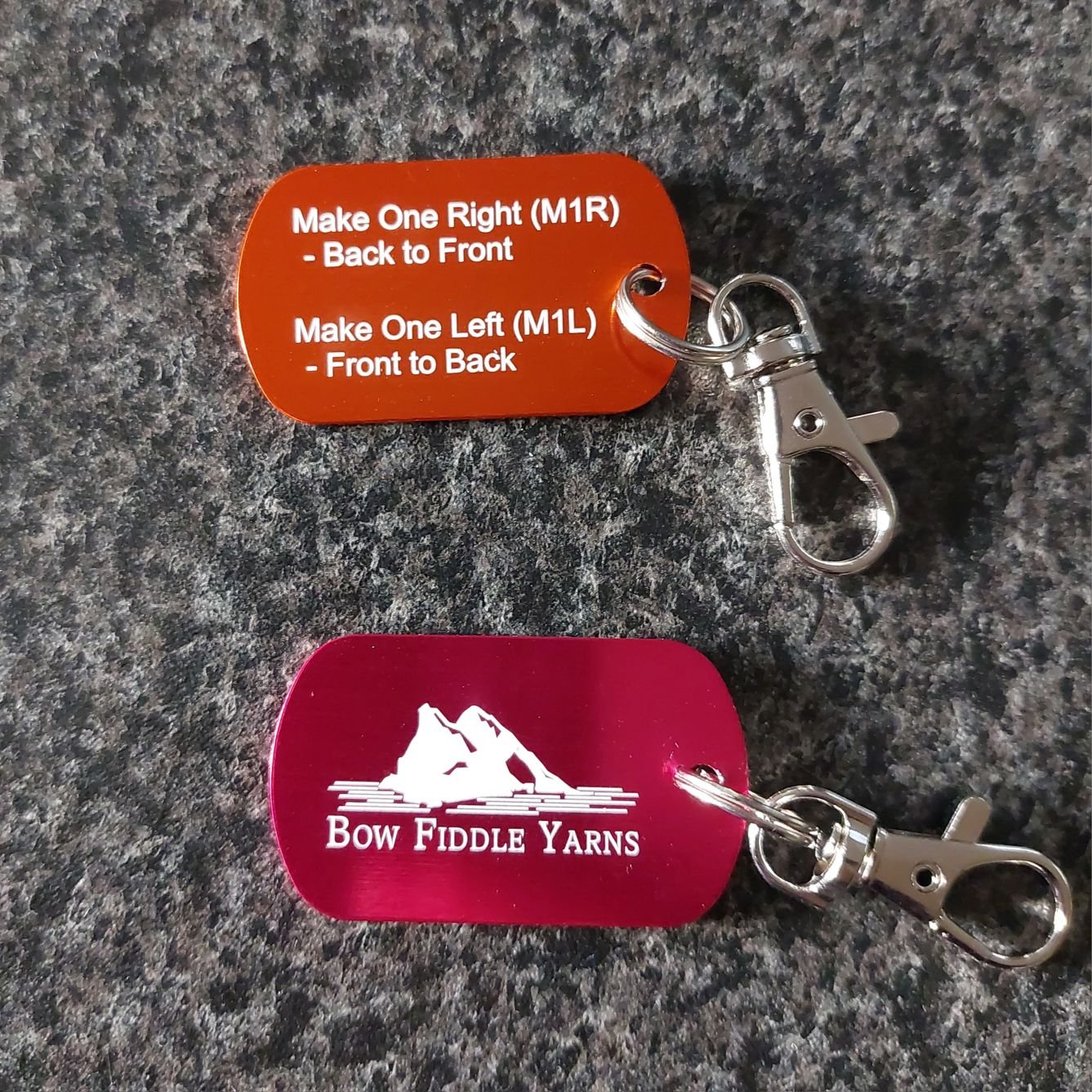 Instructional keyrings - M1R/L