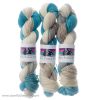 Cullen Beach 100g DK weight Superwash merino and nylon hand dyed yarn