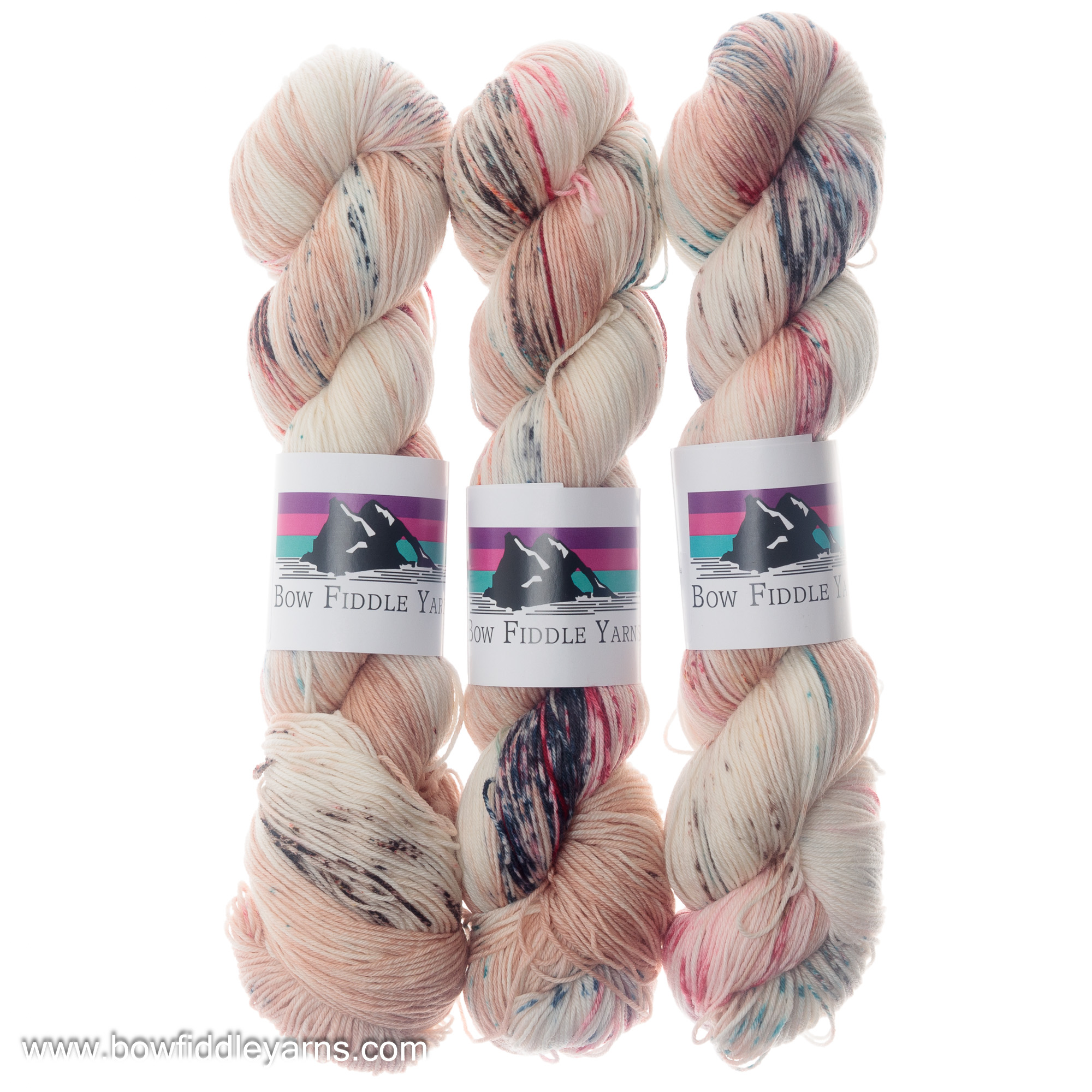 Latte Sprinkles Hand dyed yarn