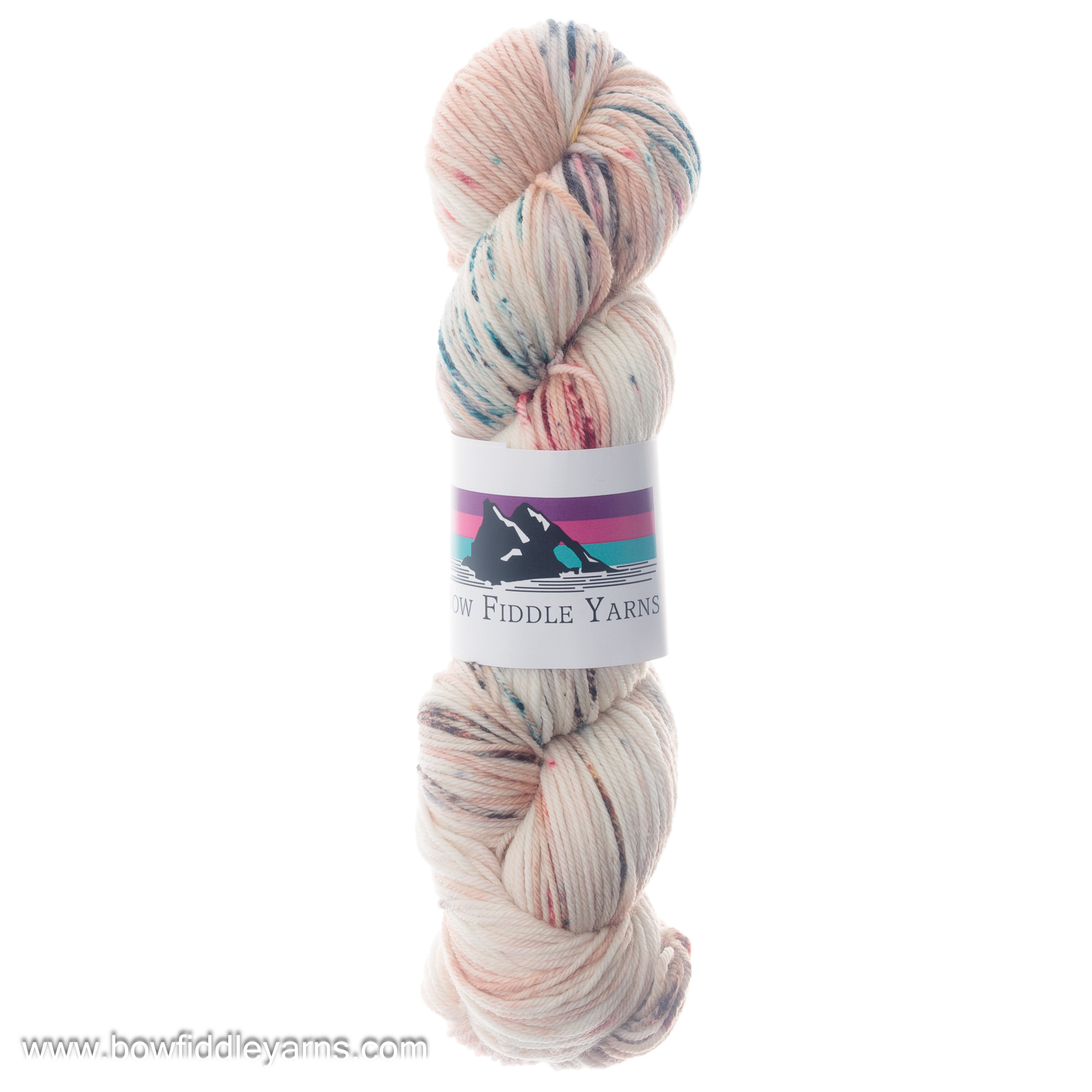 Latte Sprinkles Hand dyed yarn - 100g Standard Sock 4ply - Merino and Nylon