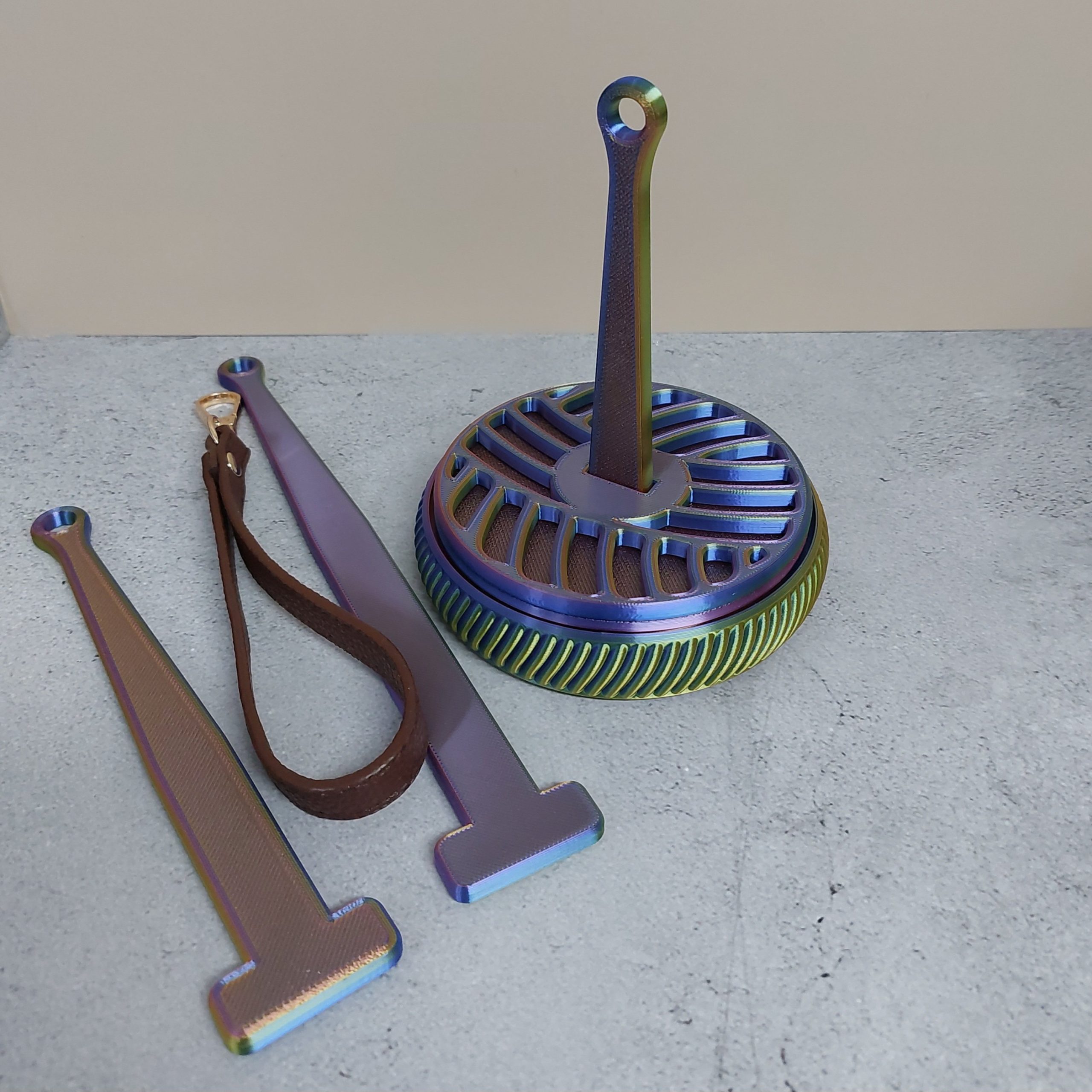 Yarn Spinner Gift Set – 3D Printed - Jewel Silk