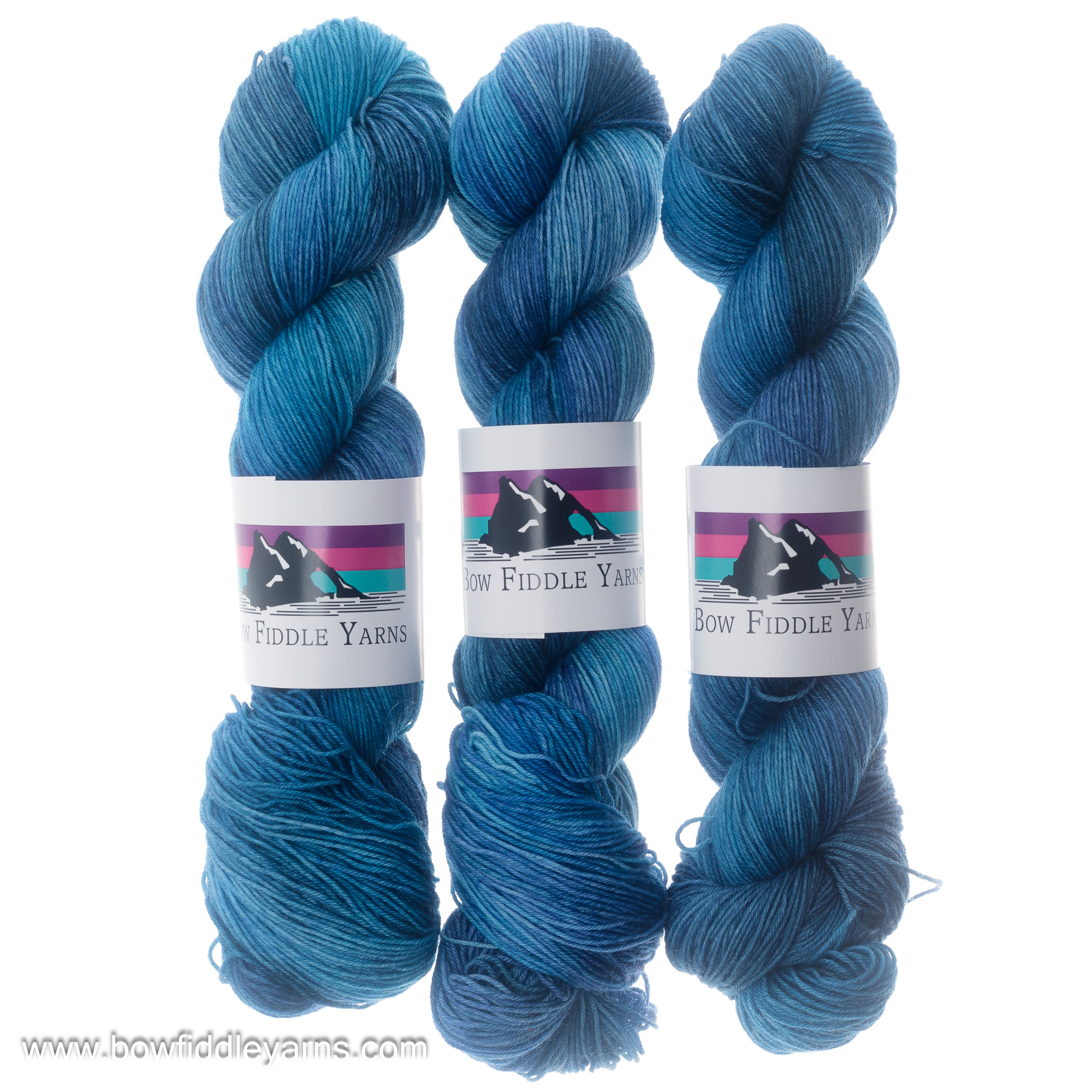 Mariana 100g 4 ply Superwash Merino and Nylon hand dyed yarn