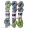 Smoke and Dazzle DK neon yarn