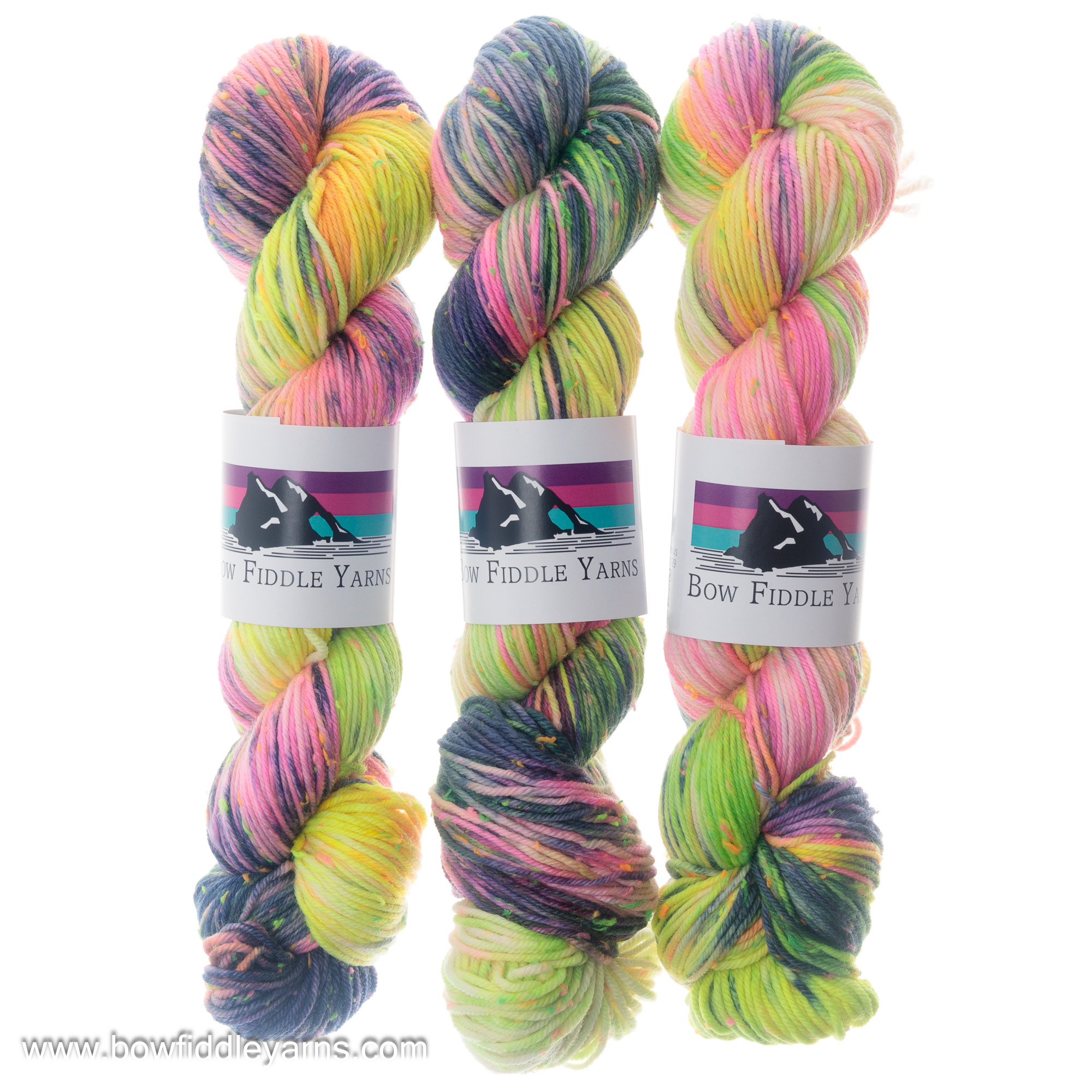 Outrageous DK neon yarn