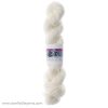 Pearl 100g 4 ply Superwash Merino and Silk hand dyed yarn
