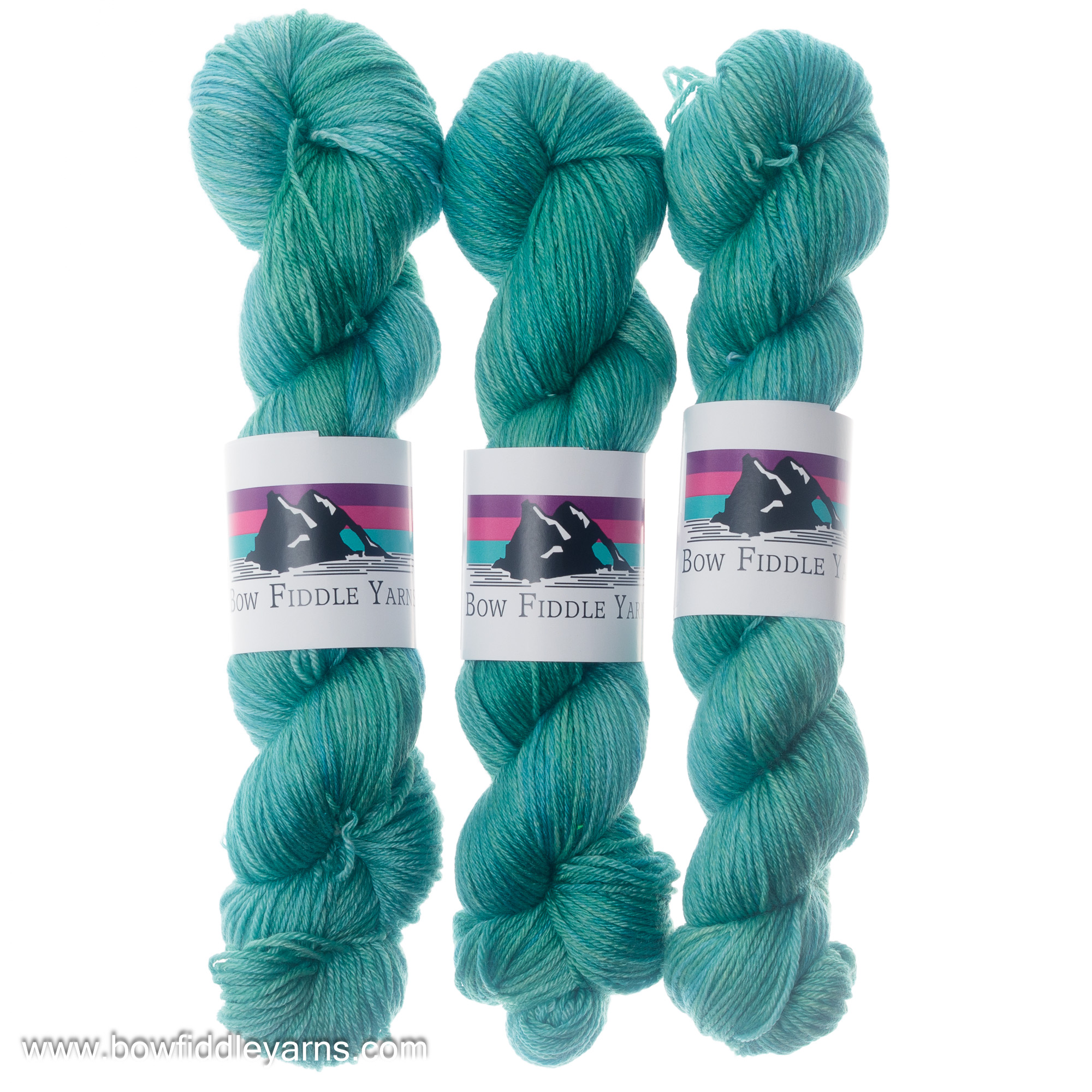 Laguna 100g 4 ply Superwash Merino and Silk hand dyed yarn